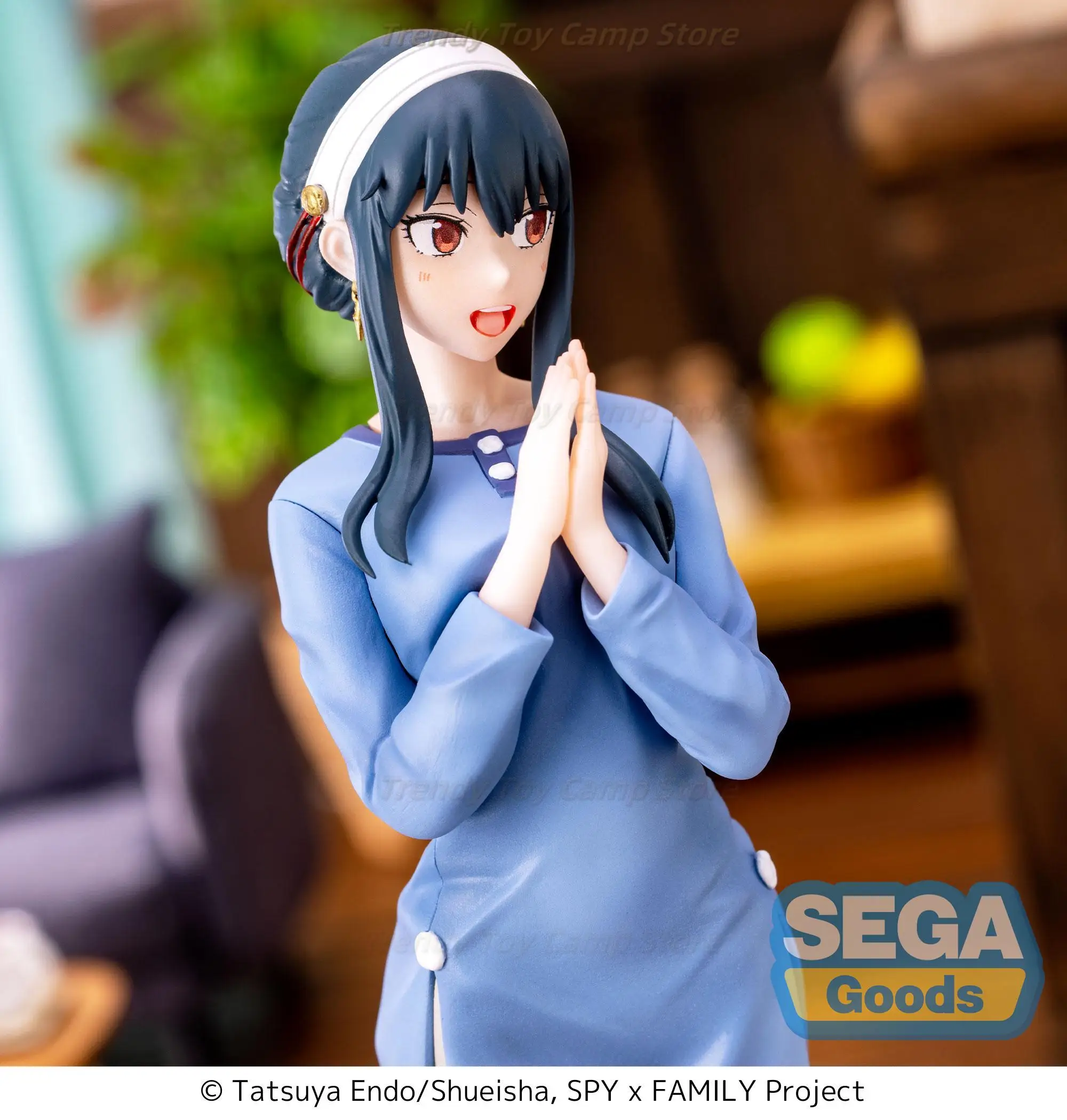【재고 있음】오리지널 SEGA 루미나스타 스파이×패밀리 요르 포거 PVC 애니메이션 피규어 액션 피규어 모델 장난감