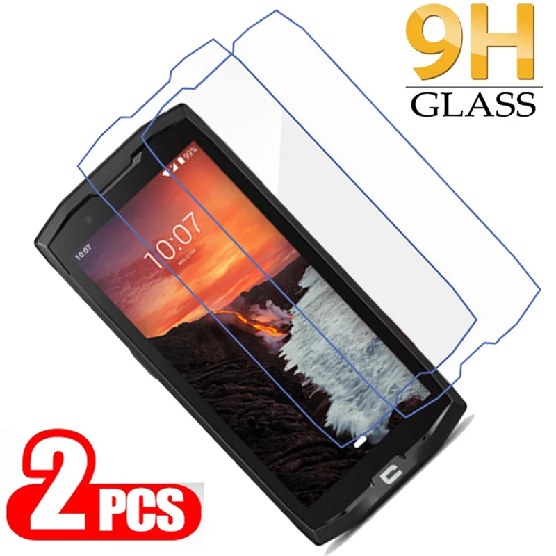 2PCS Protective Glass Cover For Crosscall Core X4 Screen Protector 9H Tempered Glass For Crosscall Core X4 X 4 SmartPhone Film