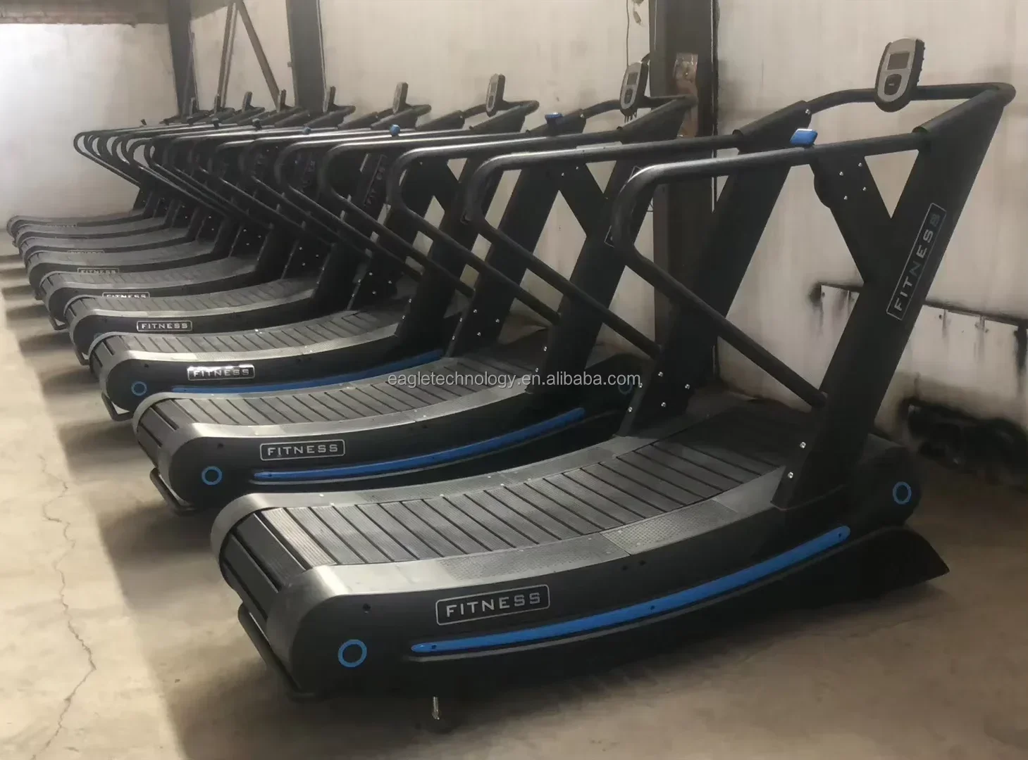 Cinta de correr manual curvada comercial de la mejor calidad de fábrica con cinta de correr Woodway de mejor precio YG-T011