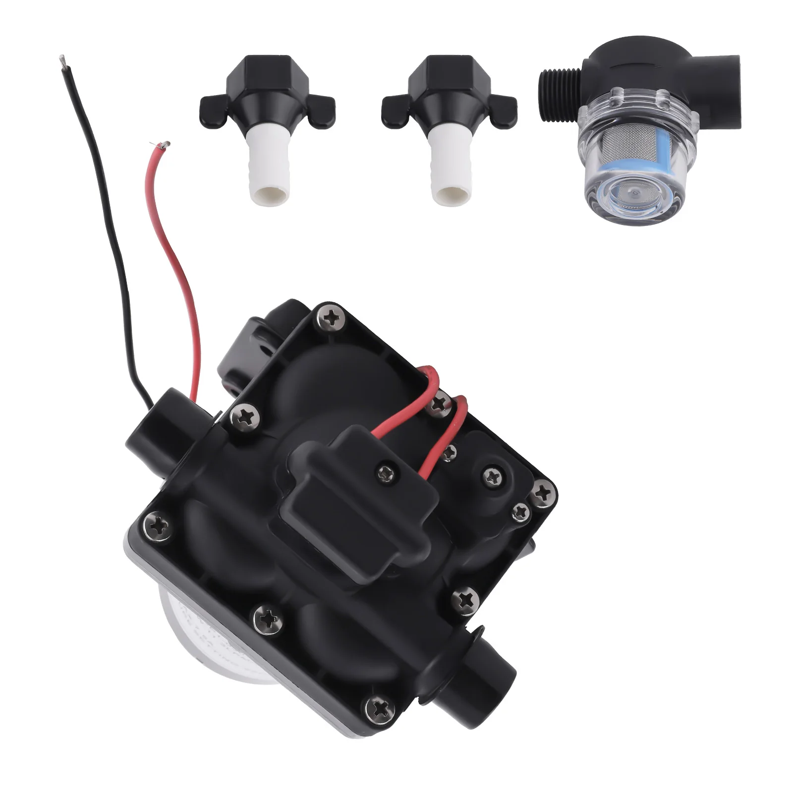 

3.0 GPM 7.5 A Water Pump with Strainer for RV/Camper/Yacht 4008-101-A65