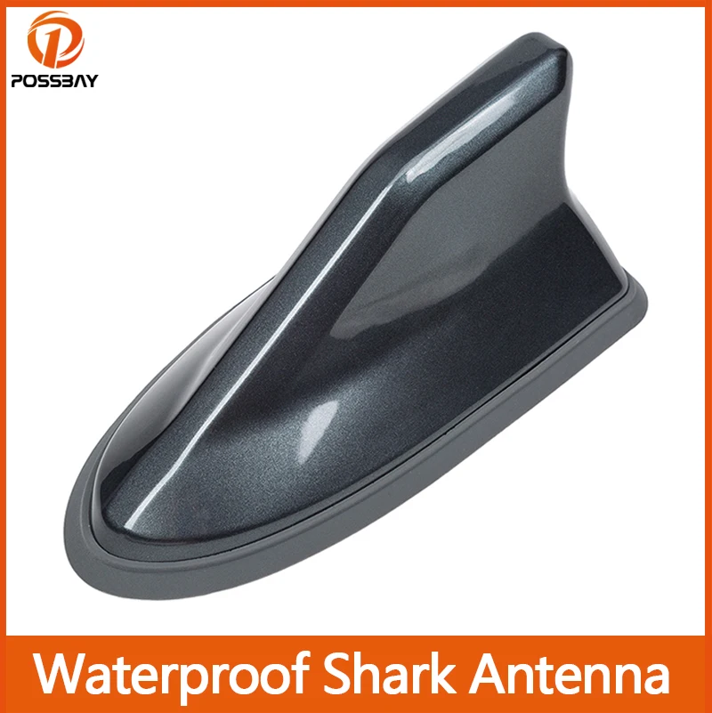 Car Waterproof Shark Fin Antenna Auto Radio Aerials Stronger Signal for Citroen C4 Mazda 3 Megane 2 Nissan Qashqai J10 Bmw E87