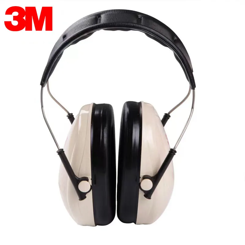 3M H6A Earmuffs Optime Behind-the-Head Earmuffs Hearing Conservation Anti-noise Hearing Protector Noise Cancelling Ear Muffs