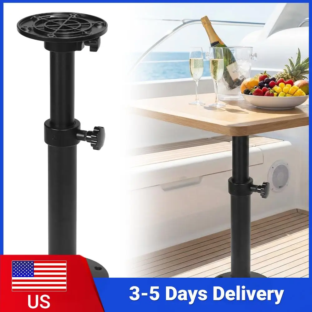 

Регулируемая подъемная система на одной опоре для столов, алюминиевая функциональная подставка 27,5 дюйма для лодок, яхт, автодомов, караванов