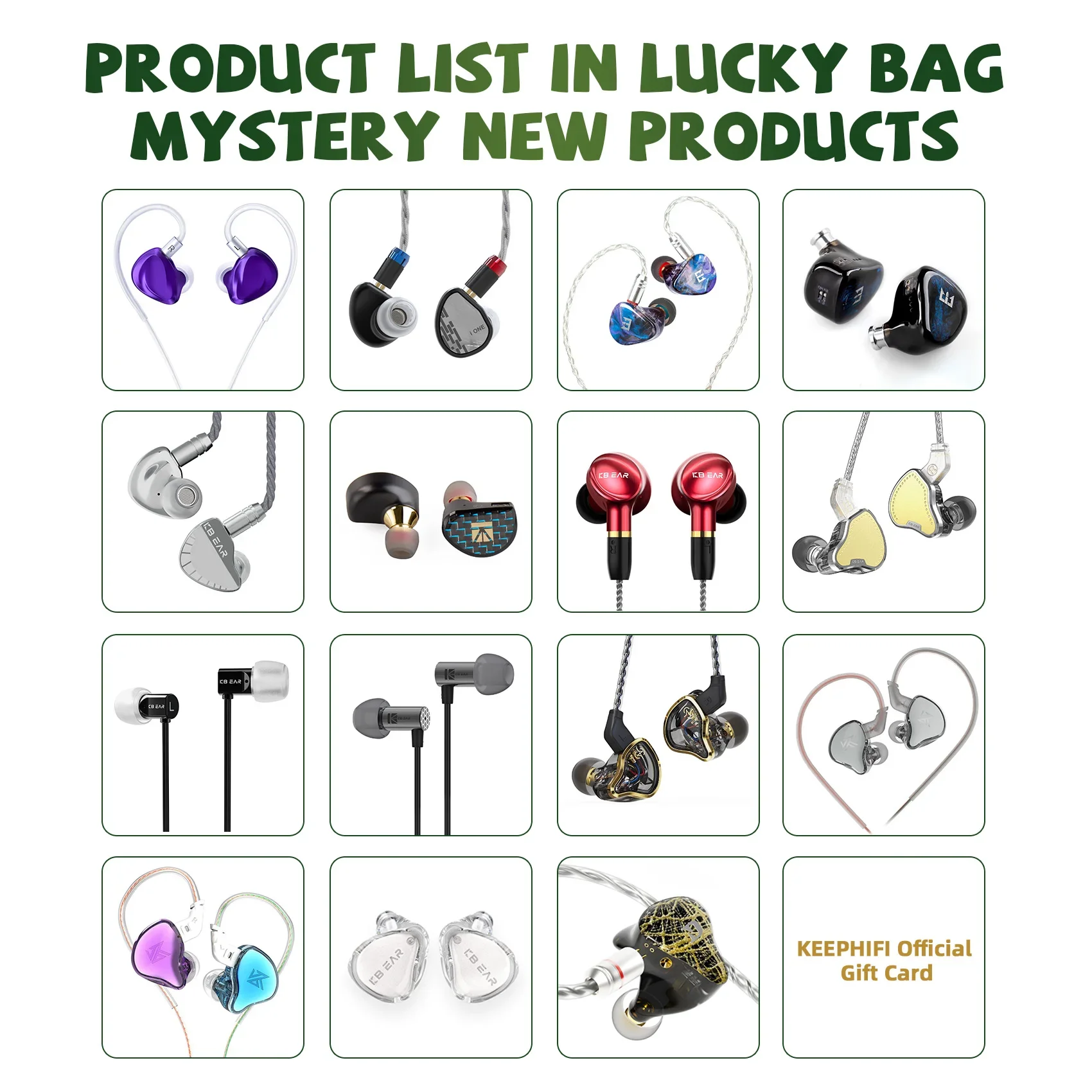 keephifi store the Spring Festival SALE Lucky Star Randomly select two options mystery box