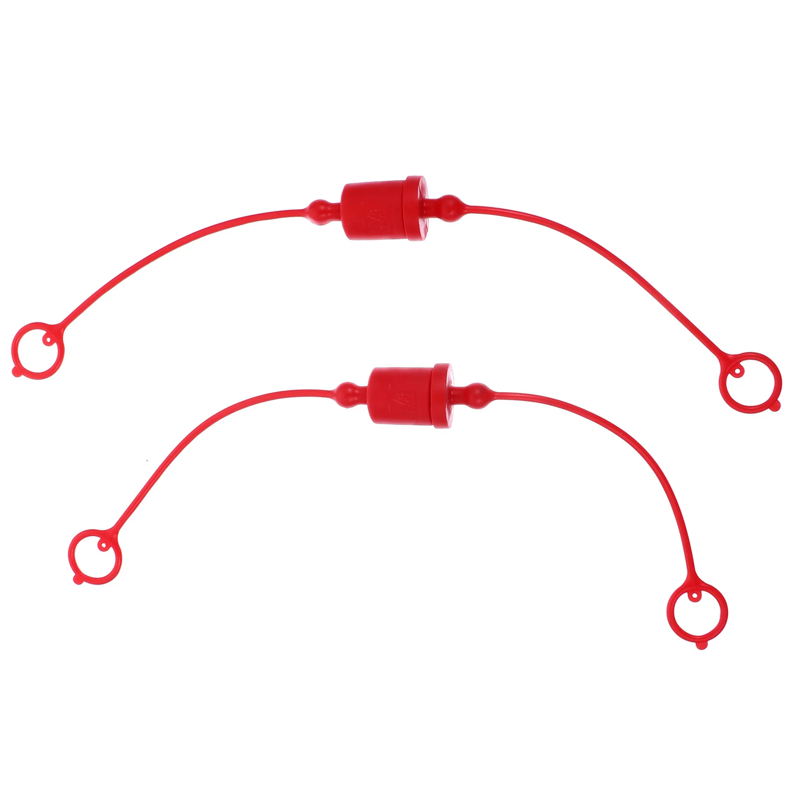 2 Sets Hydraulic Quick Coupling Dust Caps NPT Thread Adapter Connector Covers PVC Easy Install Portable