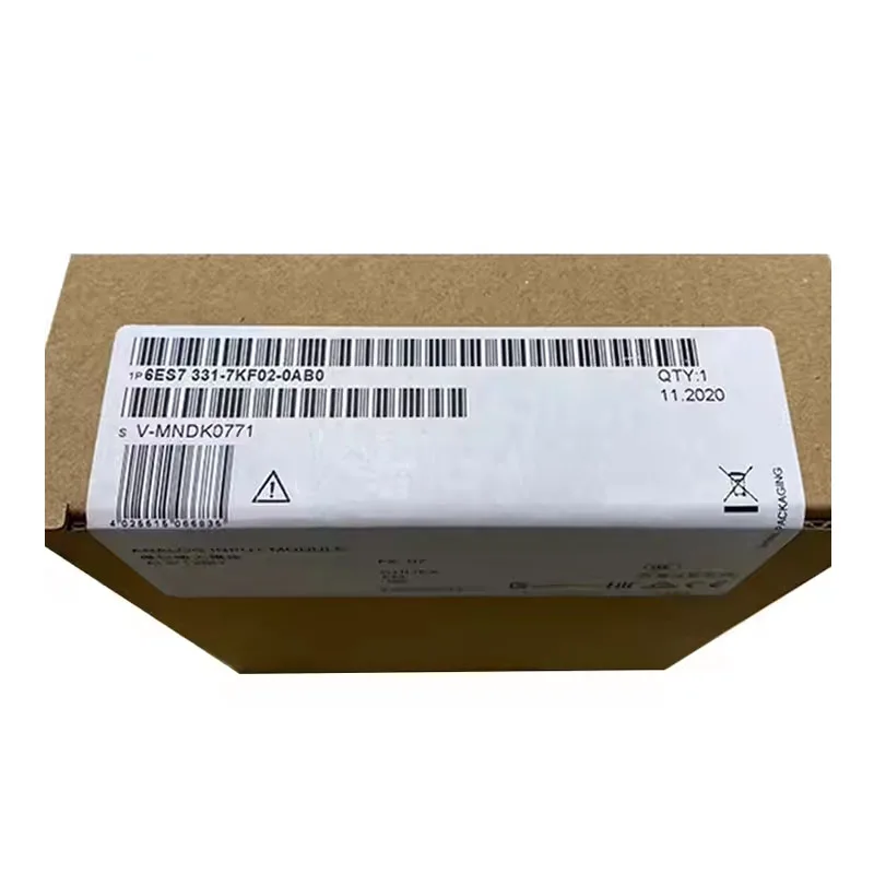 Controlador PLC 6ES7331-7KF02-0AB0 6ES73317KF020AB0 S7300 Nuevo stock original en stock