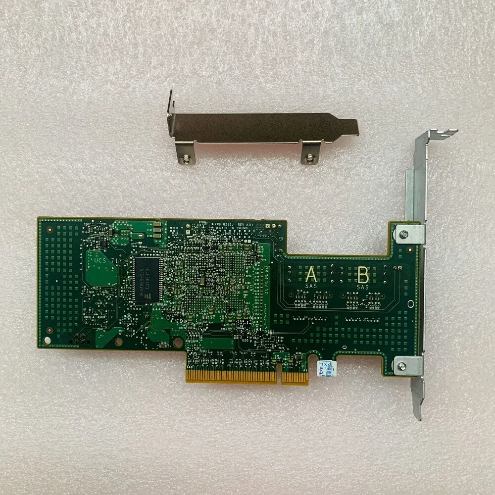 

Для H200 IT-режим SATA/SAS SAS2008 Контроллер HBA RAID 6 Гбит/с PCIe x8 LSI 9211-8i M1015 ZFS FreeNAS unRAID + 2*кабель SATA
