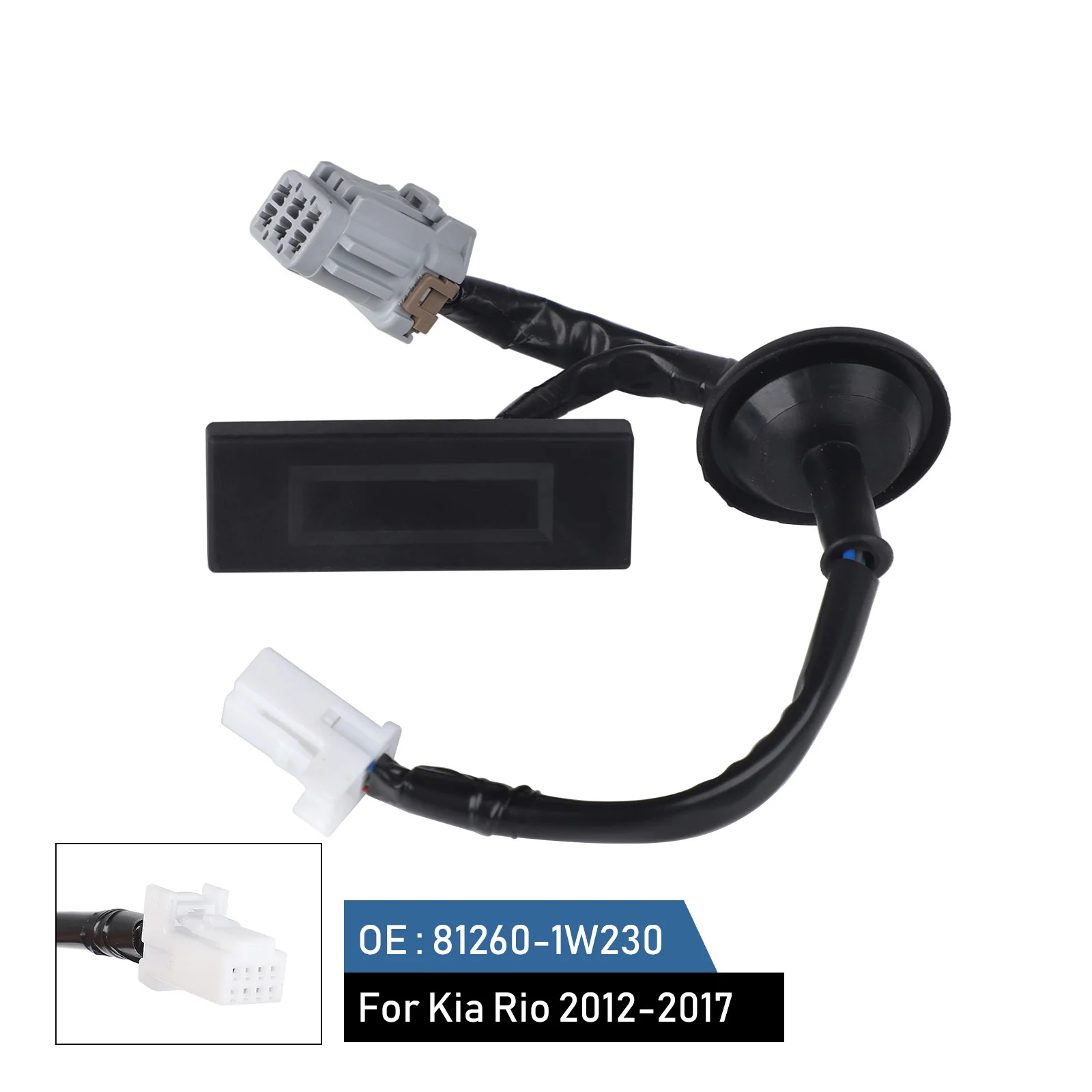 Tailgate Release Switch For Kia Rio Hatchback 2012 2013 2014 2015 2016 2017 Rear Trunk Handle Button 81260-1W230 81260 1W230 view 2