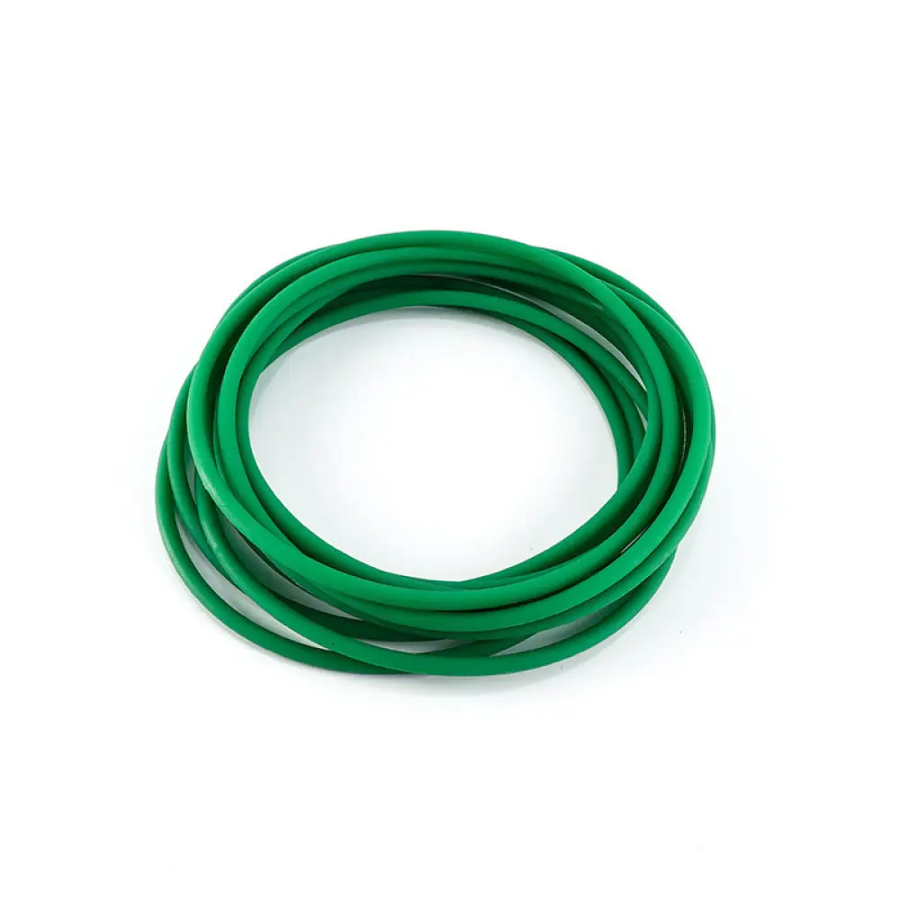 Industrial Green Round PU Belt Seamless Anti Static Transmission Surface Wear Resistant Drive Belt Automation Equipment
