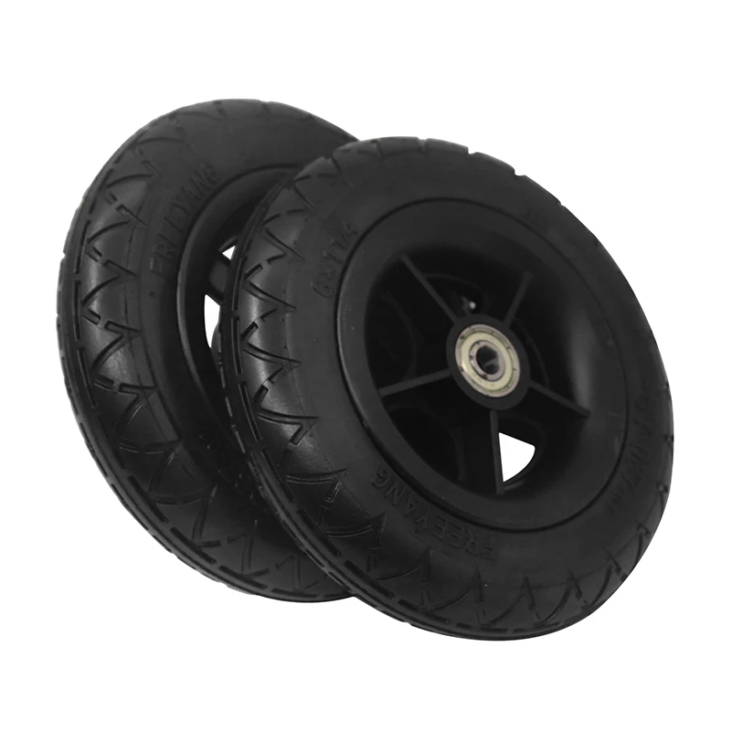 6.5-Inch Solid New Tires: Ideal Tire Replacement for Electric Scooters, Medical Wheels & Shopping Carts