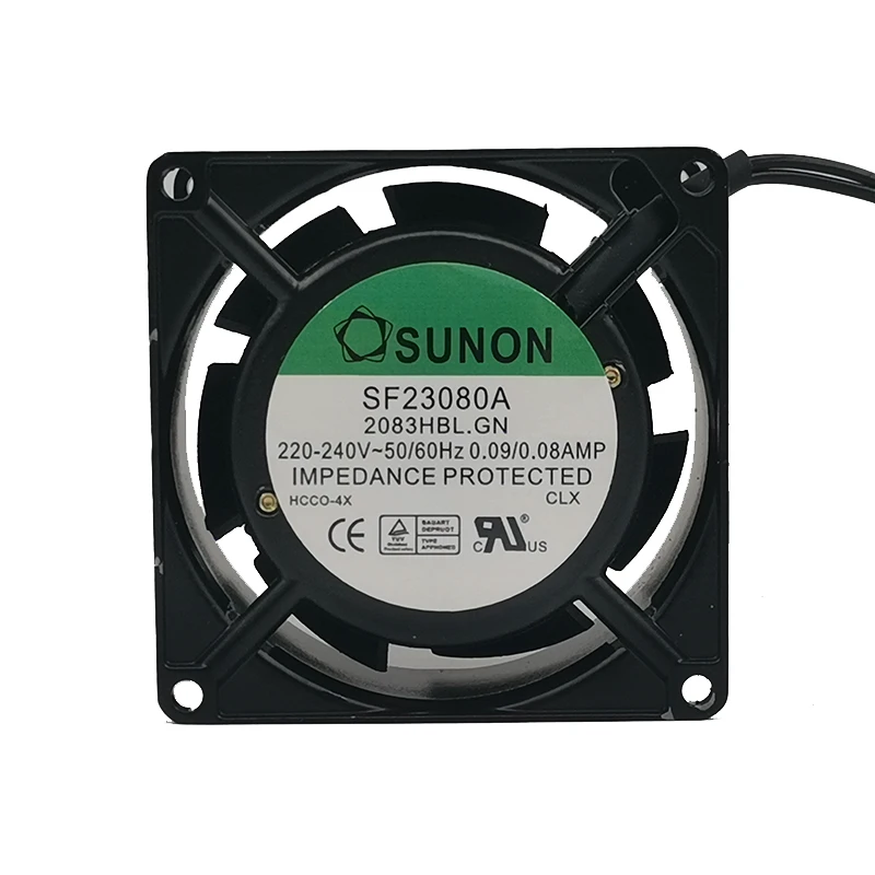 for SUNON fan SF23080A 2083HBL.GN 8038 220V 8cm fan