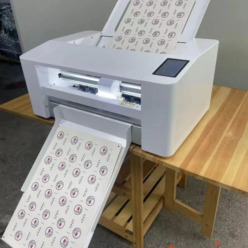 Automatic self-adhesive die-cutting machine, new servo system sticker photo single head double head