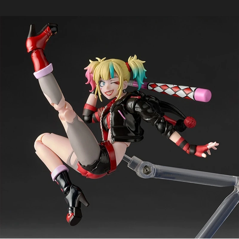 

Amazing Yamaguchi Anime Harley Quinn Articulated Action Figure Model Kit Suicide Squad Collectible Toys Desktop Case Decor Gift