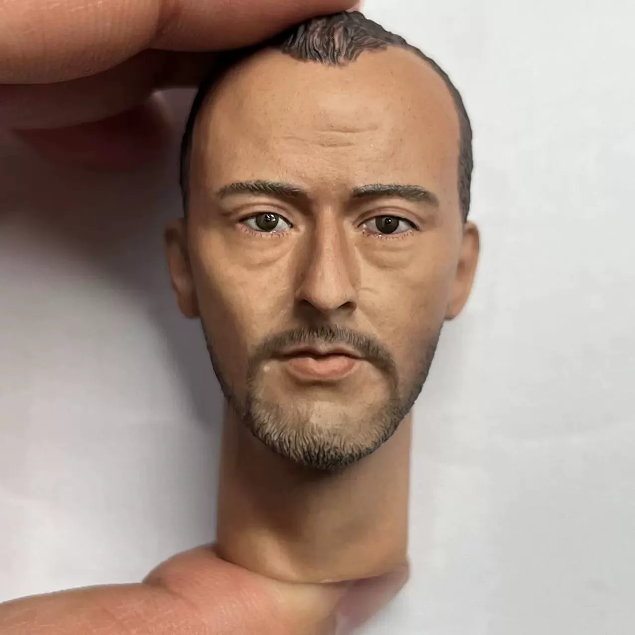 1/6 Scale Jean Reno Head1/6 Male Head Carving Killer Soldier Model 1/6 Scale Action Figure Figure Star  Collection Toys