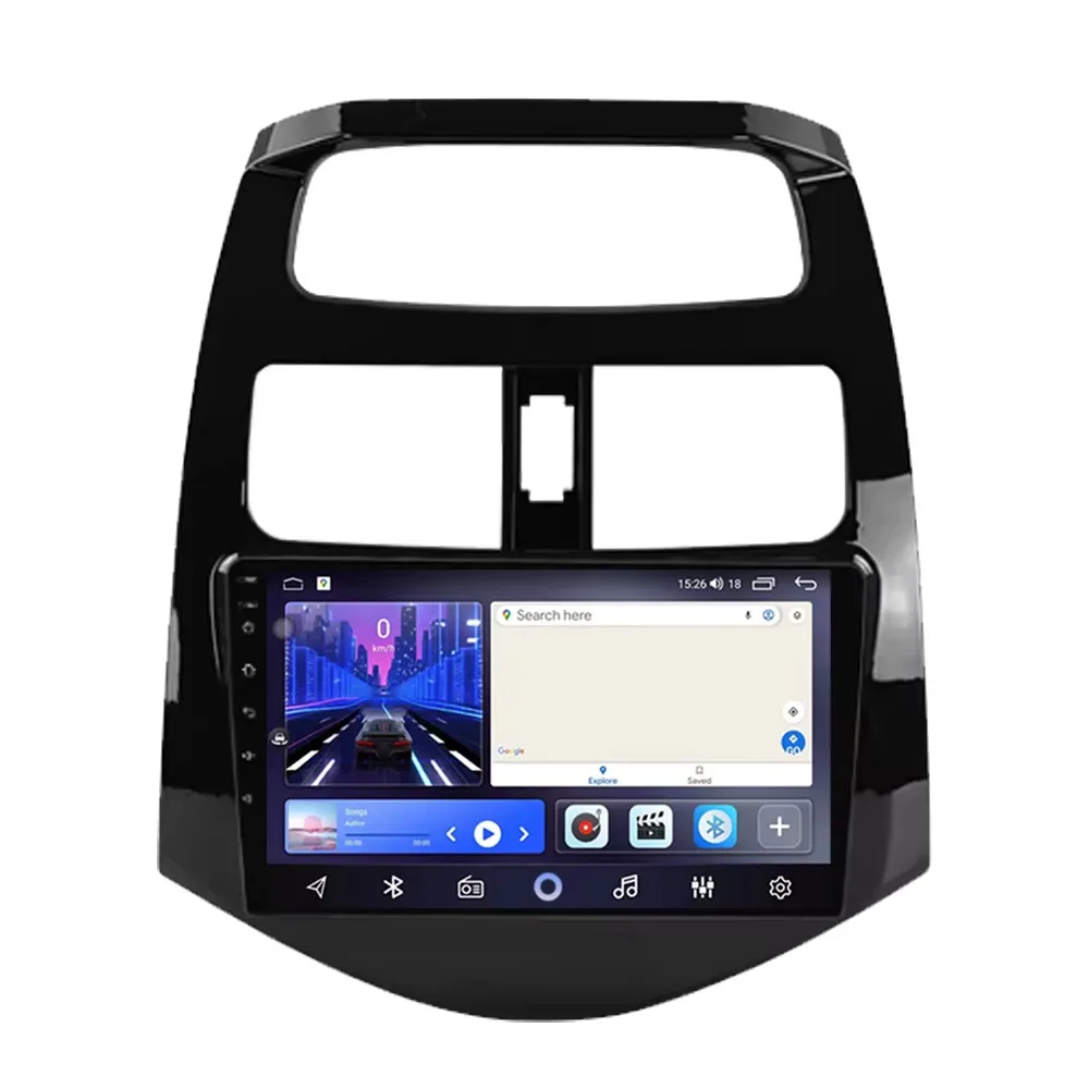 Android 15 Video Player Carplay Car Radio For Chevrolet Spark Beat Matiz Creative 2010 2011 2012 2013 2014 Multimedia GPS Stereo