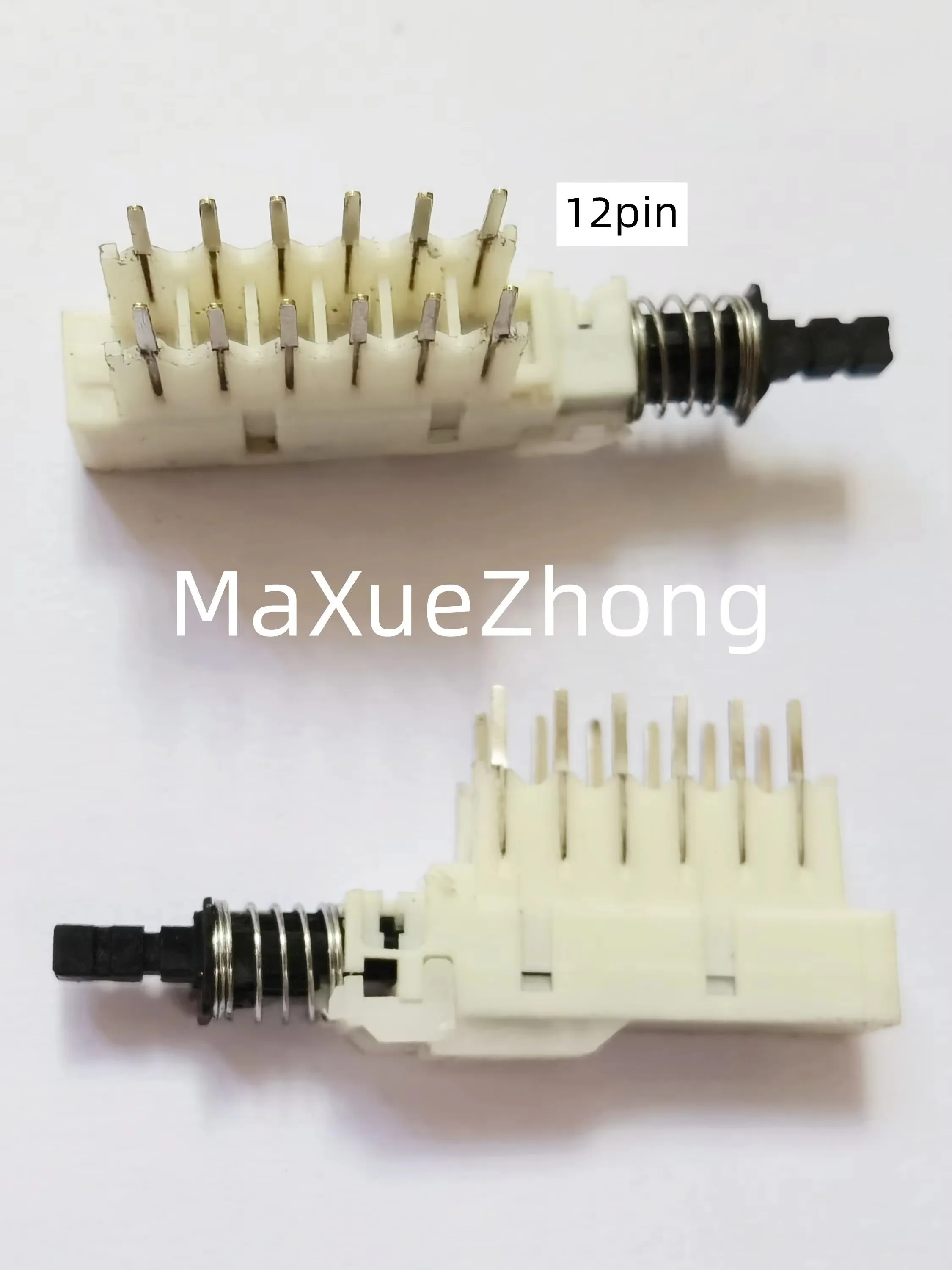 Original new 100% power amplifier key switch button SPUN series high foot self-locking 12pin 3.2*3.2