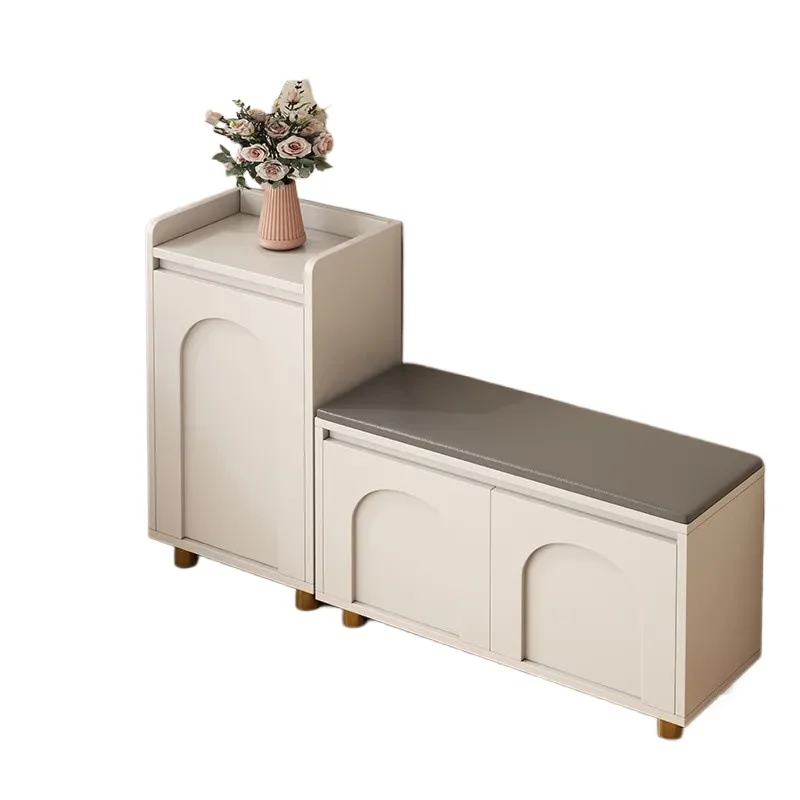 

Cream wind, shoe change stool, shoe rack can be sat at the entrance door of the household15