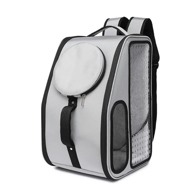 Cat Carrier Pet Carrier Cat Backpack Bag Cat Transport Small Animal Carrier New Panoramic Transparent Convenient Foldable