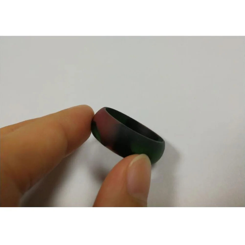 3 Stück Unisex-Silikonringe, Sportringe für Bänder, Ring-Set, flexible Ringe, wasserdichte Ringe, Modeschmuck, trendige, zierliche Ringe