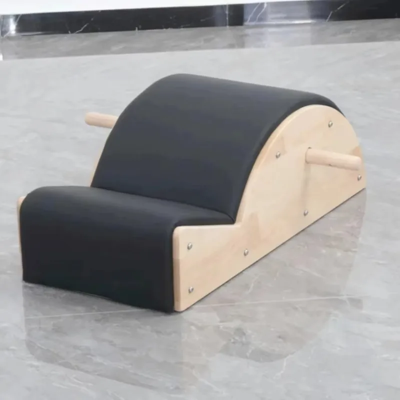 YTYIN Studio مريح وبطانة إسفنجية كثيفة من خشب البلوط المطاطي والبيلاتيس مصحح العمود الفقري #6