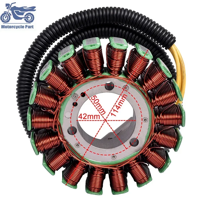 Motorcycle Generator Magneto Stator Coil For Ski-Doo V800 4-TEC V 800 MAGNETO 420684853 Skandic SWT V-800 2007-2010 V 800 EFI LC