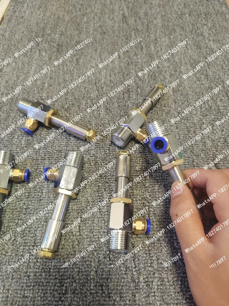 Vortex tube Freezing Pneumatic refrigeration tube Cooling gun Cold air gun Compressed air heater Machine tool cooling