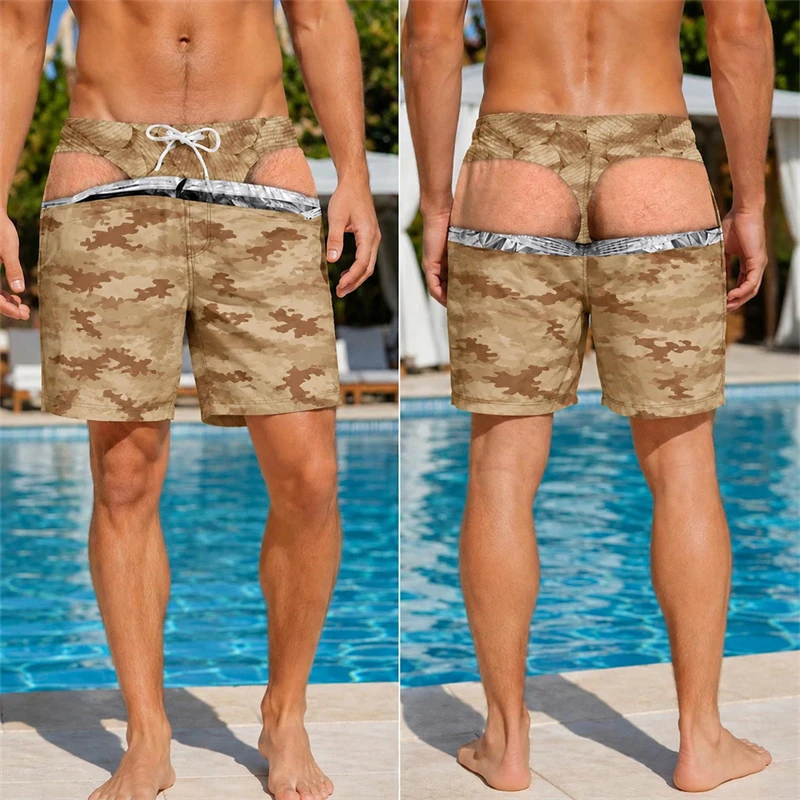 Grappige strandshorts voor her - A Bathing Ape Camo recensie en prijs