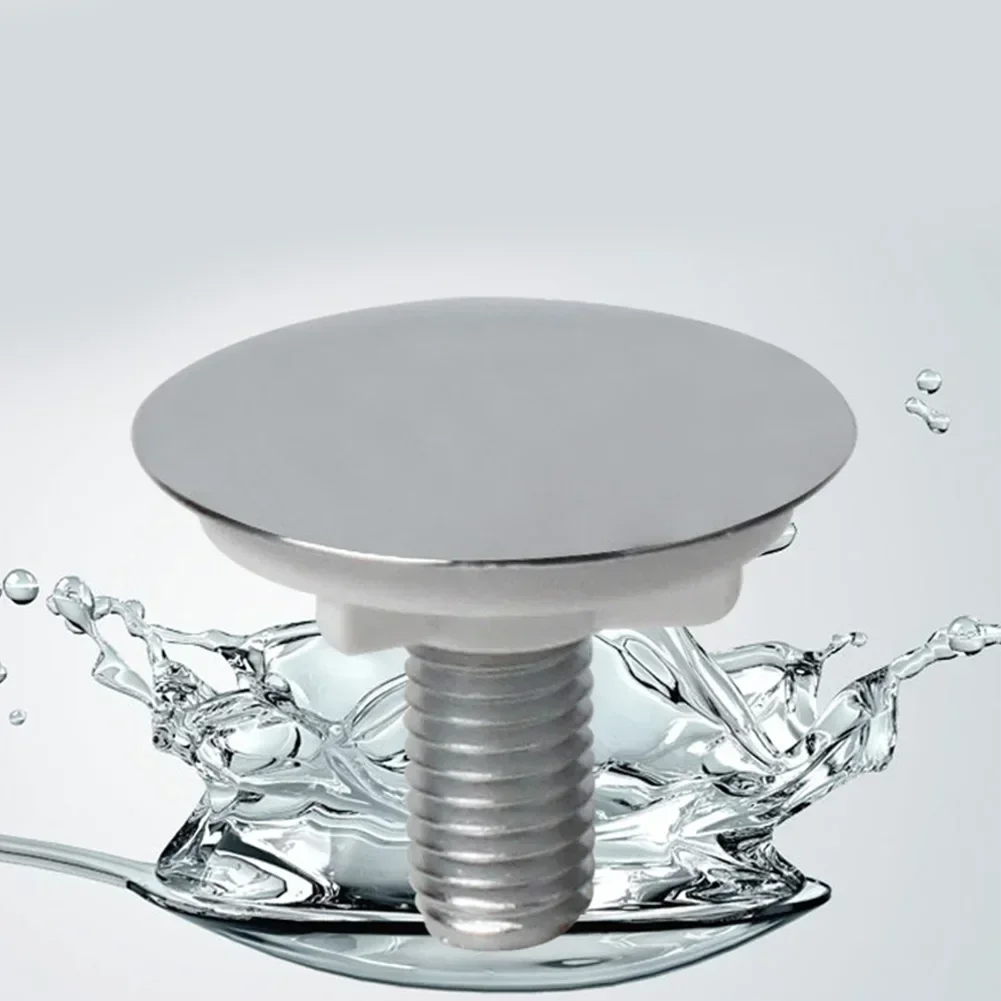 Sink Hole Cover Kitchen Sink Bathroom Wash Basin Decorative Cover Soap Hole Cover For 16~35mm Overflow Holes Blanking Plug