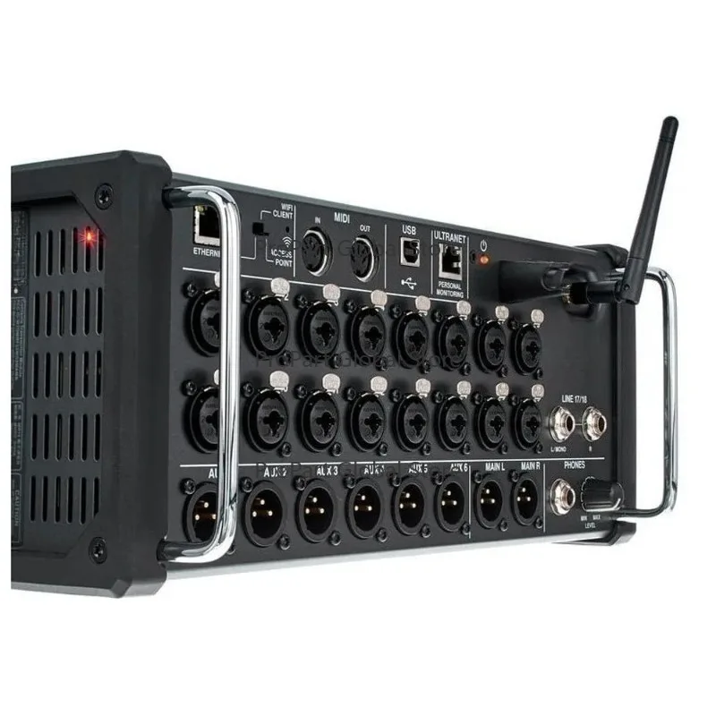 Midas MR18 18-Input Digital Rackmount Mixer for iPad/Android Tablets with 16 Preamps, WiFi Module and USB Audio Interface