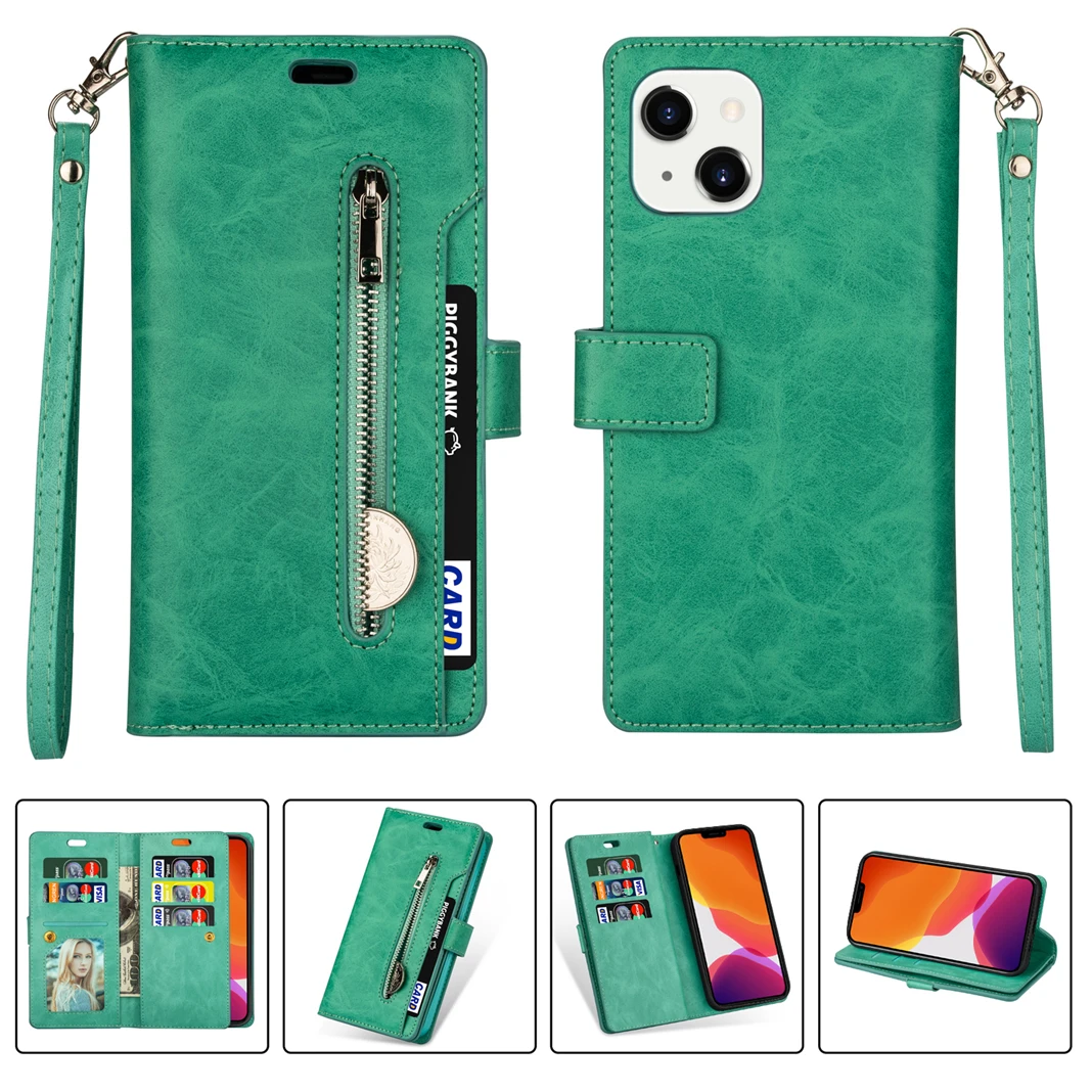 

Minimalist Zipper P30 Phone Cases On Huawei P30 Pro Case Flip Magnetic For Funda Huawei P30 Lite Case Leather Wallet Cover