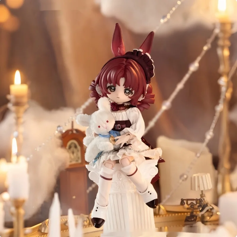 

Милый Ni Rabbit третьего поколения, метеорологическая глухая коробка со звездным языком Bjd12, съемная сенсорная игривая декоративная игрушка в подарок