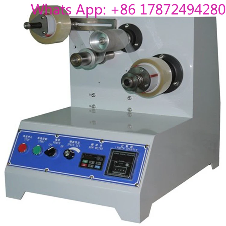 Industrial High-Speed Mini Tape Rewinder for BOPP Adhesive Tape Slitting