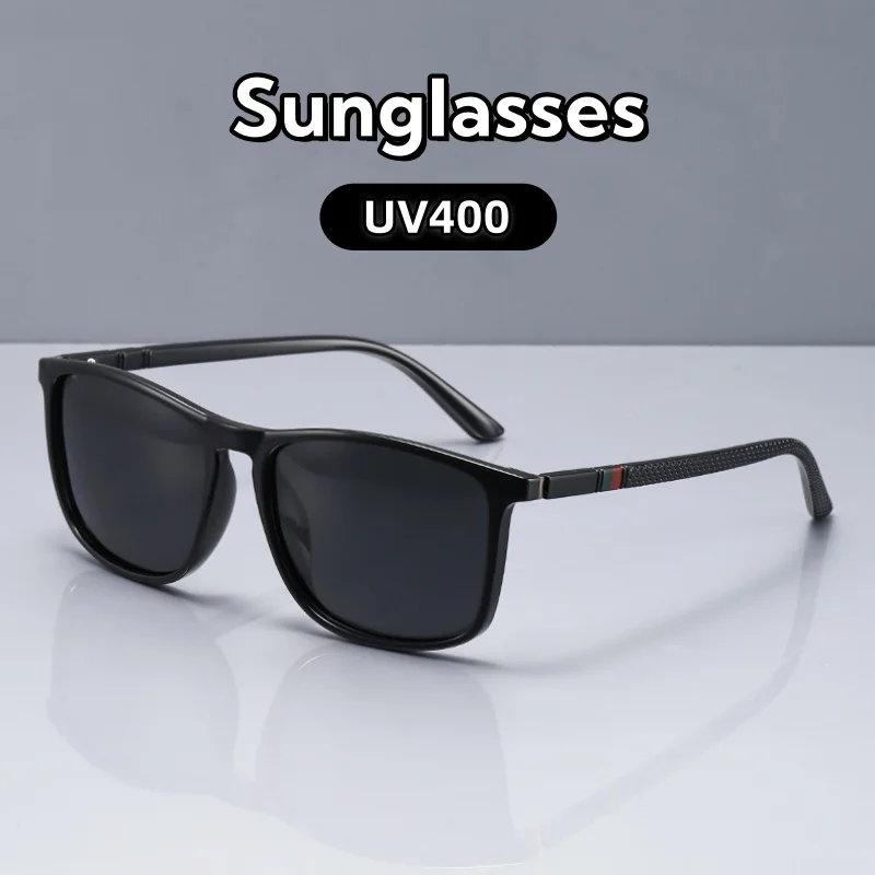 

Fashionable Men's Polarized Sunglasses Outdoor Sports Driving Riding Eyeglasses UV Resistant Eye Protection Decorative Glasses