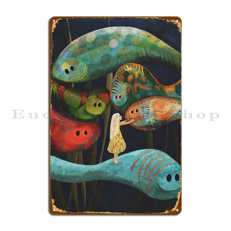 My Fascinating Friends Metal Signs Party Club Wall Decor Customize Create Tin Sign Poster