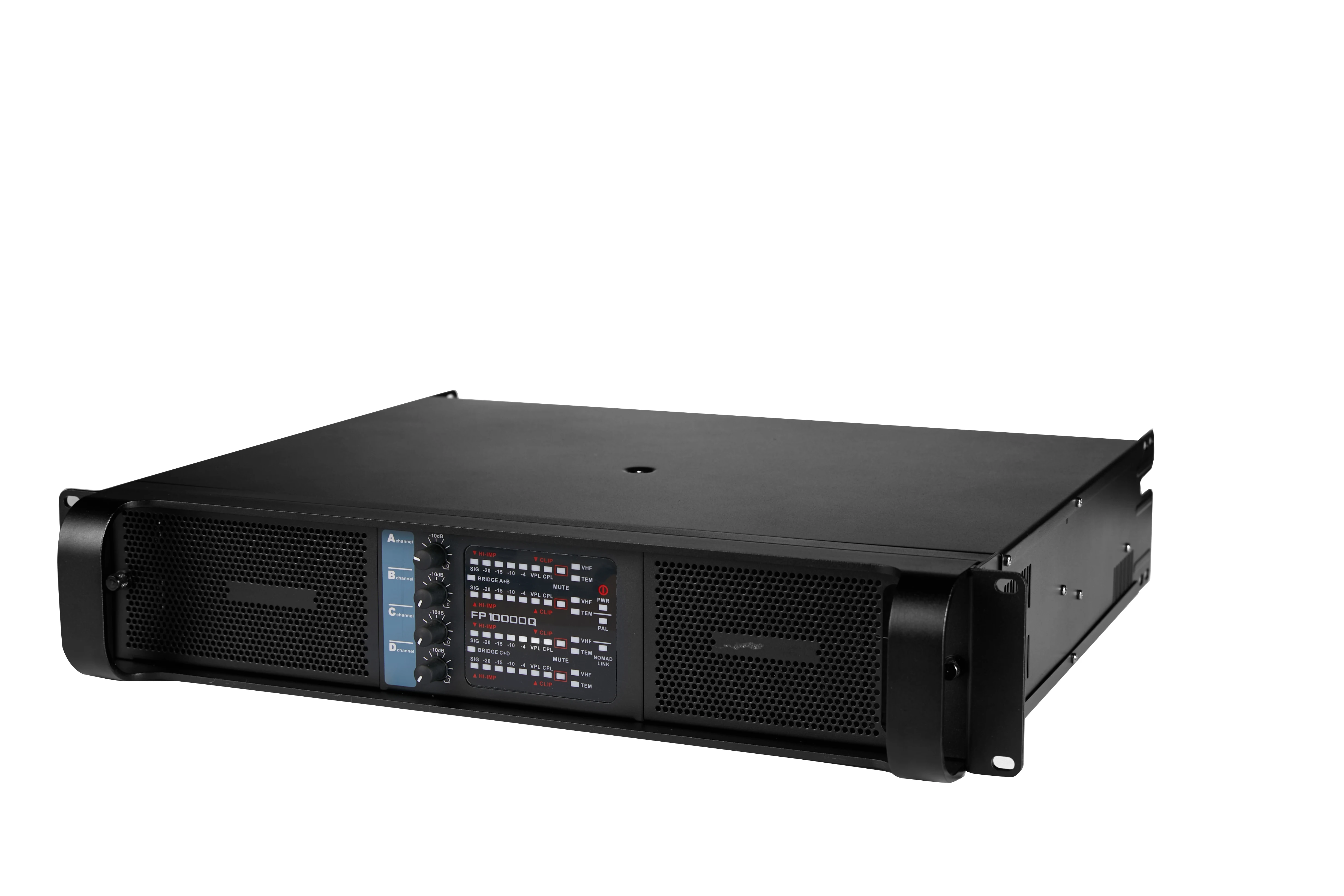 FP10000Q Professional 4 Channel Power Amplifier 2500W Per Channel Stage Audio Amplifier