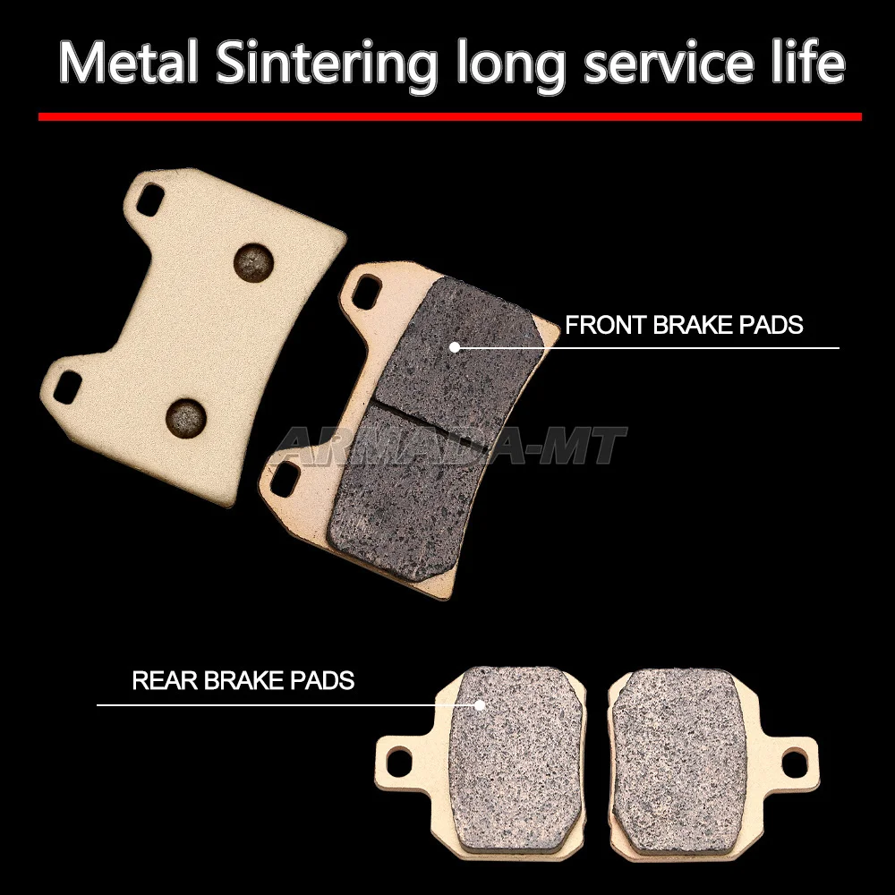 For Benelli TNT899 Naked Tornado Trek TNT900 TNT1300 Cafe Racer TNT1130 Tre 1130K Motorcycle Accessories Front Rear Brake Pads