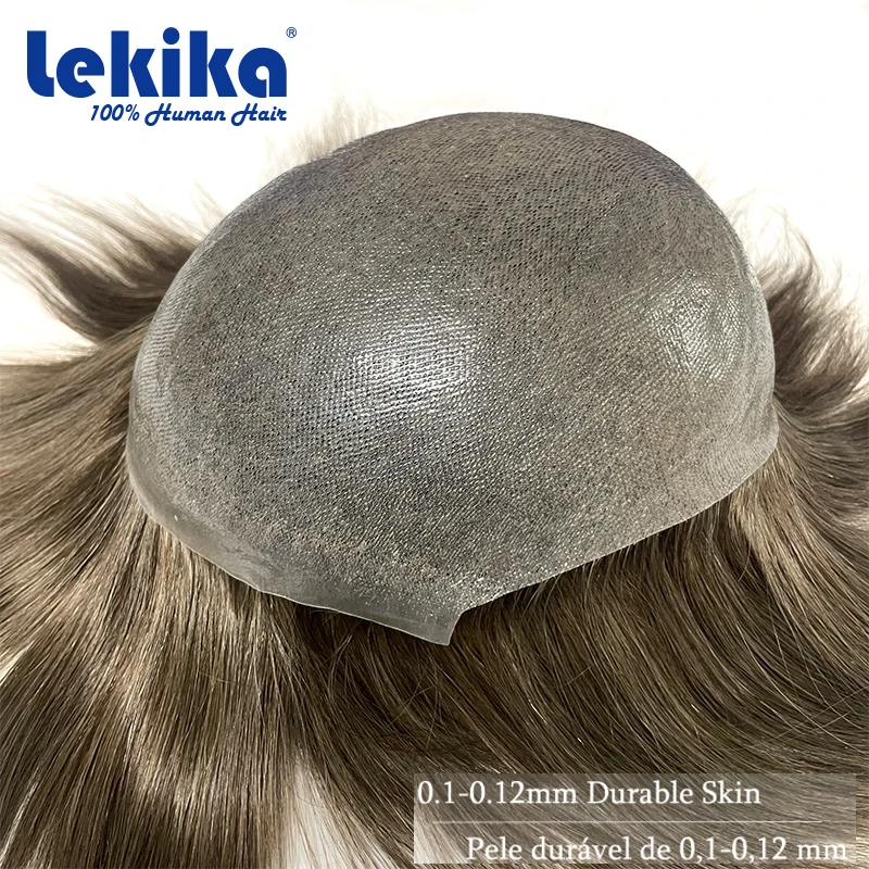 

Система для восстановления волос на коже головы: Прочный мужской капиллярный протез с узлами, удобные аксессуары для волос, 100% натуральные человеческие волосы, протезы для мужчин