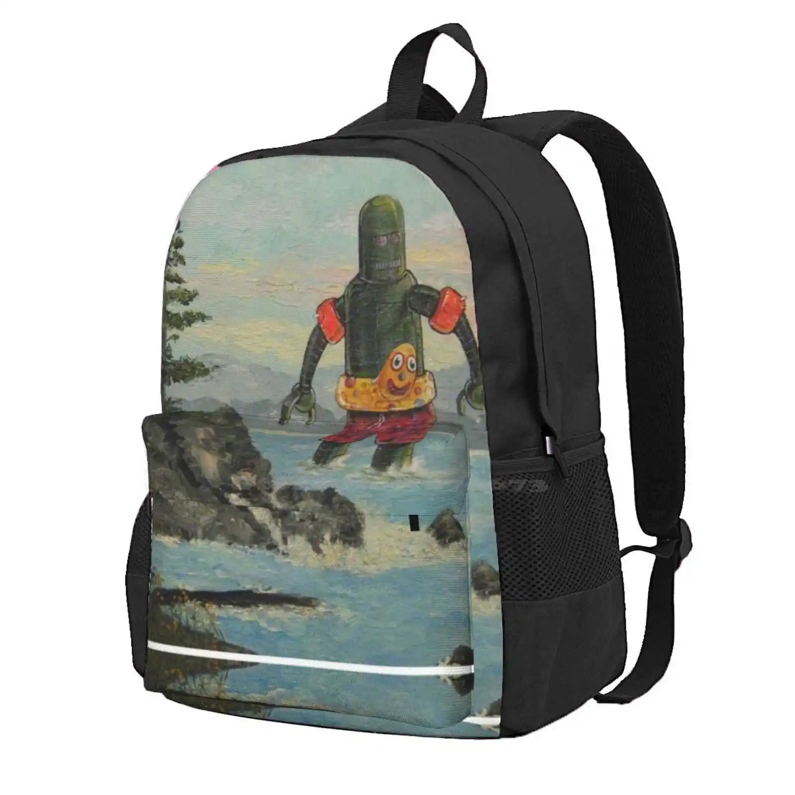 Summer Break! Hot Sale Schoolbag Backpack Fashion Bags Robot Swimming