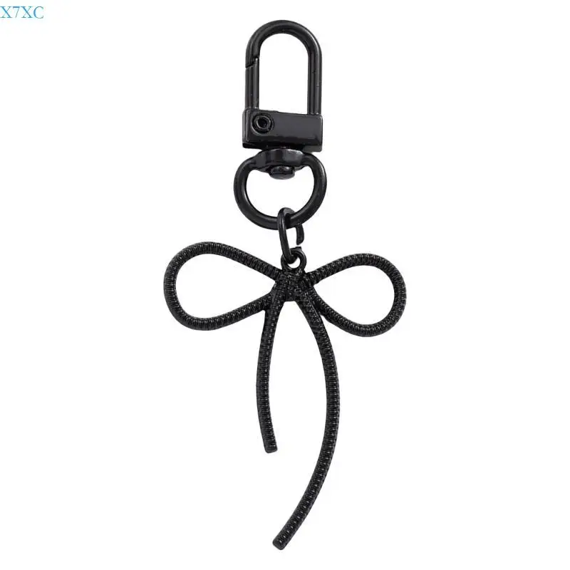 

X7XC Lovely Bows Keychain Bowknot Keyrings Bag Charm Car Keychain Bag Bag Decoration