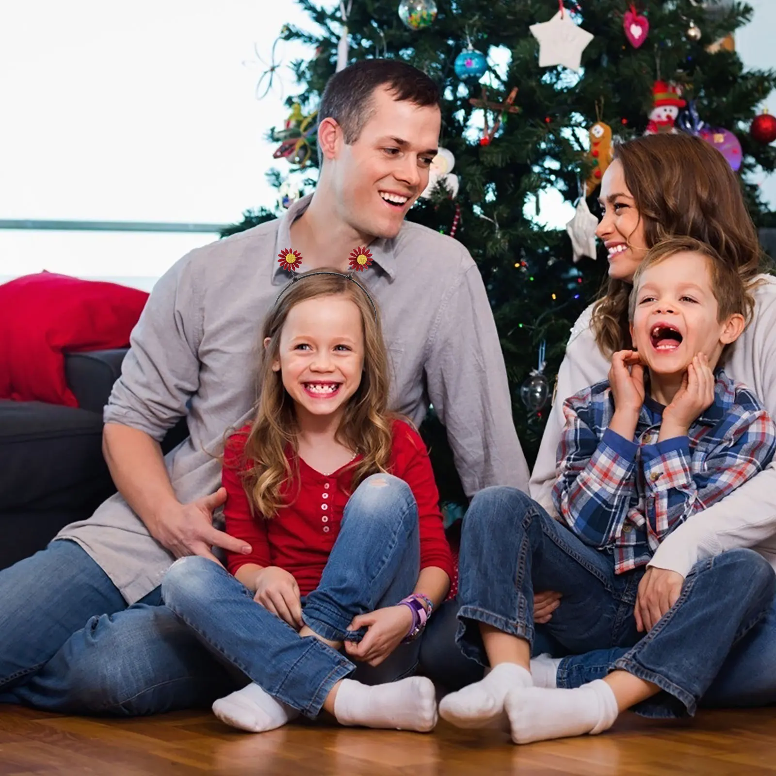 

5pcs Spring Hair Hoops Girls Accessories Korean Style Children Headb s Safe Comfortable Carnival Christmas Party