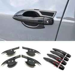 For Nissan X Trail T33 Rogue 2021-2023 ABS Chrome Car Side Door Handle Door Bowl Decorative Frame Sticke Accessories
