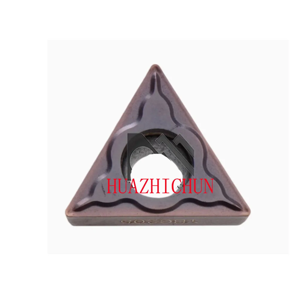 

HUAZHICHUN TCMT16T304-EM YBG205 Carbide Inserts Milling Cutter Tool