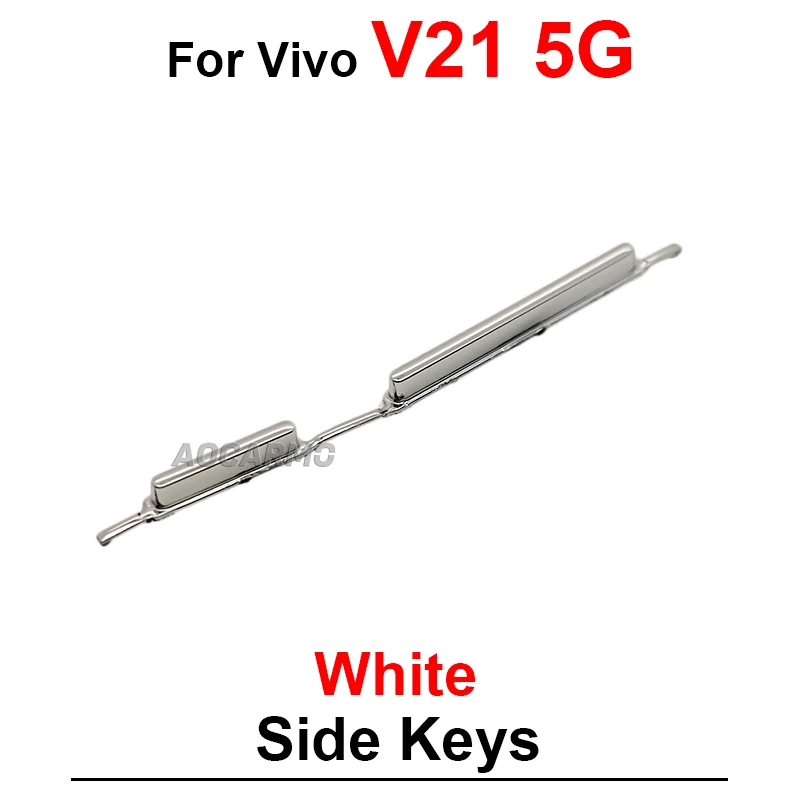 For Vivo V21 4G/5G Y29 Power On OFF Volume Buttons Side Keys Dark Blue BLack Silver Replacement Parts image 3