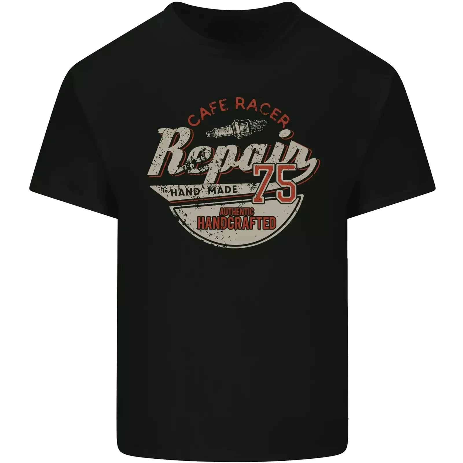 

Cafe Racer Biker Motorbike Motorcycle Mens Cotton T-Shirt Tee Top Summer cotton high-quality streetwear