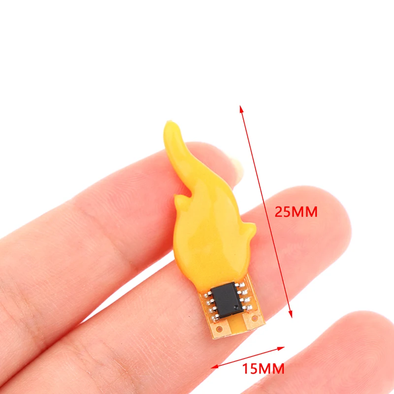 LED Cob Flash Candles, Diodo Luz Decoração, Filamento Flexível, Acessórios Bulbo, Diodo Light Parts, 3V, 2200K, 1800K