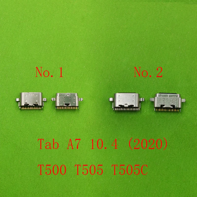 10PCS/Lot USB Charging Dock Connector For Samsung Galaxy Tab A7 10.4 (2020) T500 T505 T505C Charger Socket Port Jack Plug