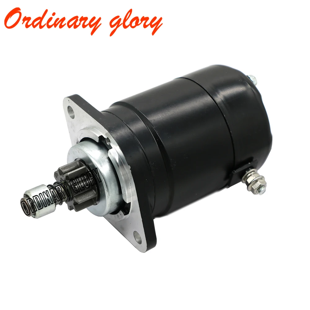 

346-76010 Starter Motor 9 Tooth For Tohatsu Mercury Outboard Motor M25C M30C M40C 346-76010-0; 853805A1, 334760100M, 346760100