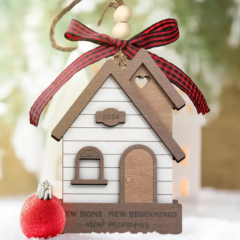 Qualität schlechtHouse Warming Gifts New Home,Funny New Home Ornament 2024 Presents for Women