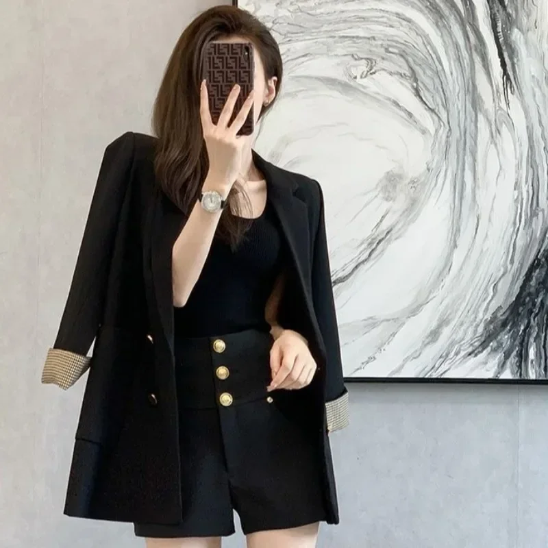 Outerwear Loose Female Coats and Jackets Solid Long Sleeve In Promotion Elegant Youth Korean Fashion Casual Fall Women's Blazers