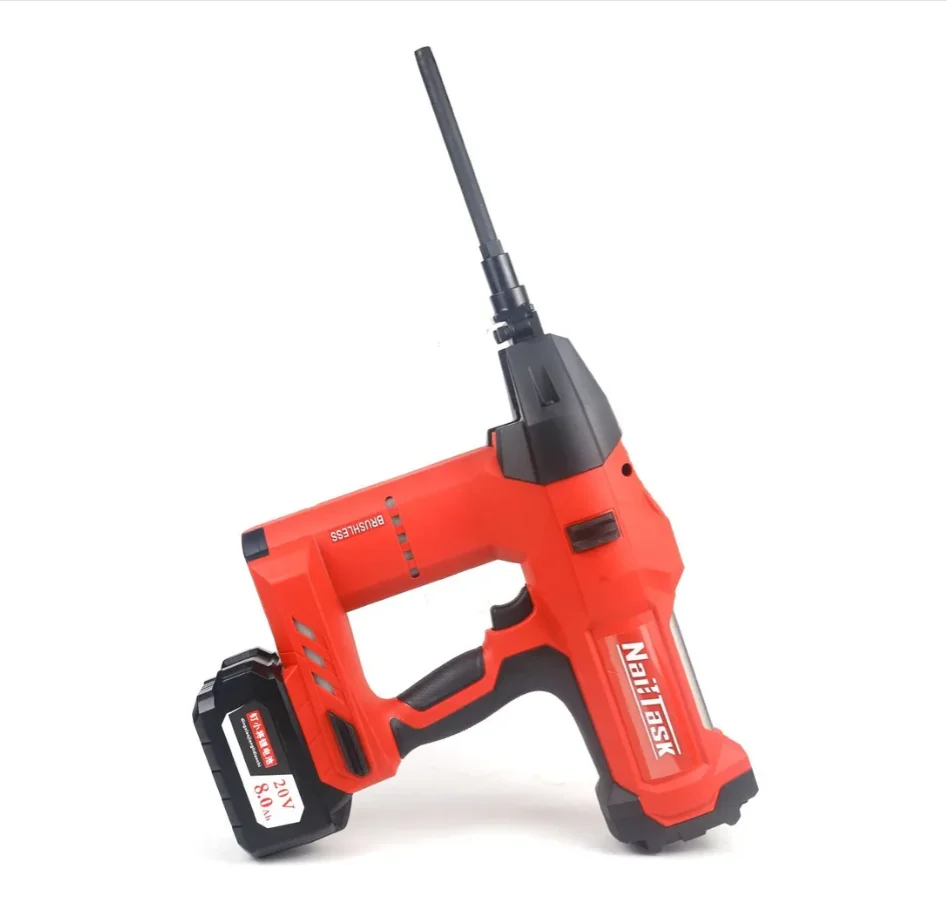DCCN120IP-Nailtask,Lithium-powered Insulation Fastening Tool For Rock Wool & Foam Boards, Exterior Wall Fixation and Insulation